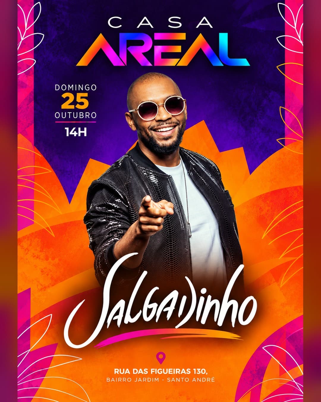 Arte do evento Salgadinho